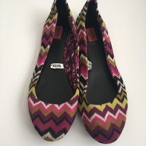 👗 Missoni for Target Classic Zig Zag Print Flats